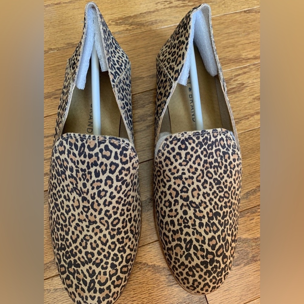 Lucky Brand Leopard/Eyelash Print Women's Loafers
